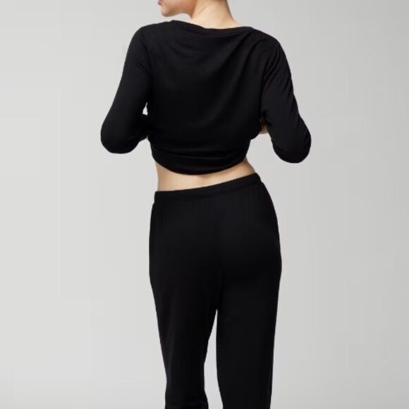 NWT Soma SUNDAY Long-Sleeve V-Neck Set - Picture 3 of 4